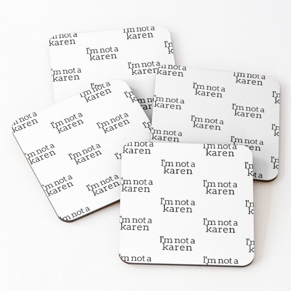 Item preview, I'm Not A Karen designed and sold by WorldPrintTees.