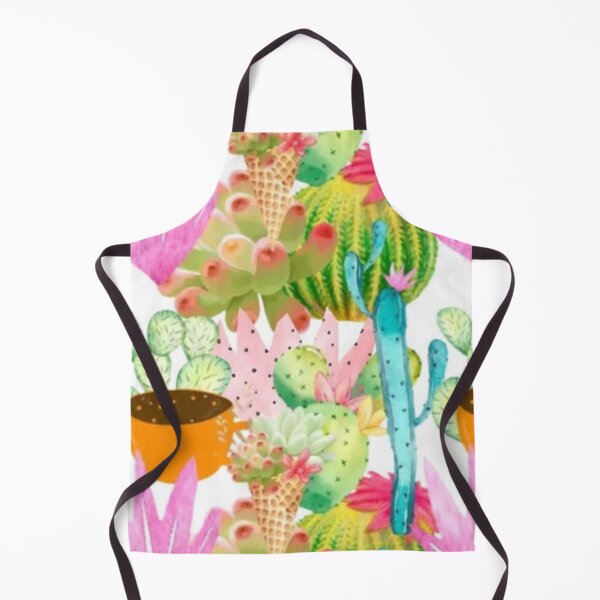 Coffee & Cactus Apron