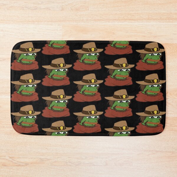 Item preview, Pepe the frog meme cowboy designed and sold by Omeris.
