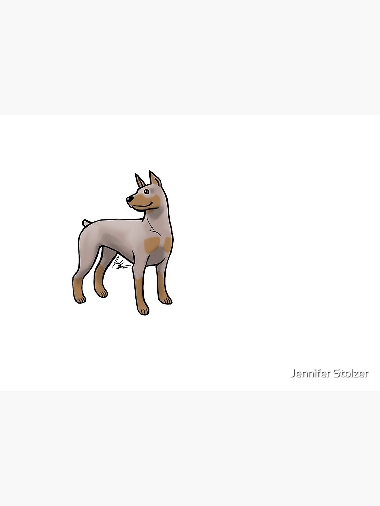 Doberman Pinscher - Fawn and Tan by jameson9101322