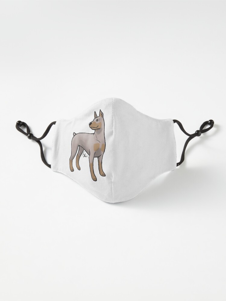 Alternate view of Doberman Pinscher - Fawn and Tan Mask