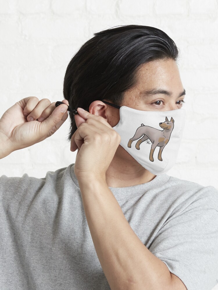 Alternate view of Doberman Pinscher - Fawn and Tan Mask