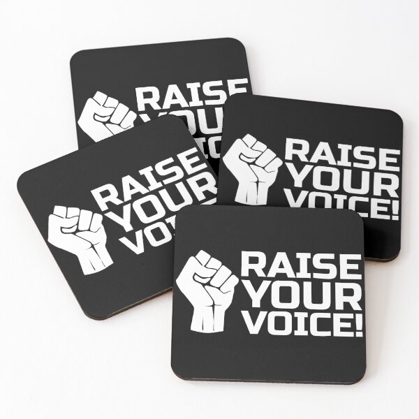 Item preview, Raise Your Voice 2 - in White designed and sold by pASob-dESIGN.