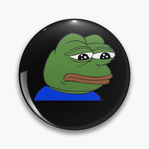 Item preview, Pepe the frog meme sad designed and sold by Omeris.