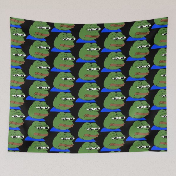 Item preview, Pepe the frog meme sad designed and sold by Omeris.