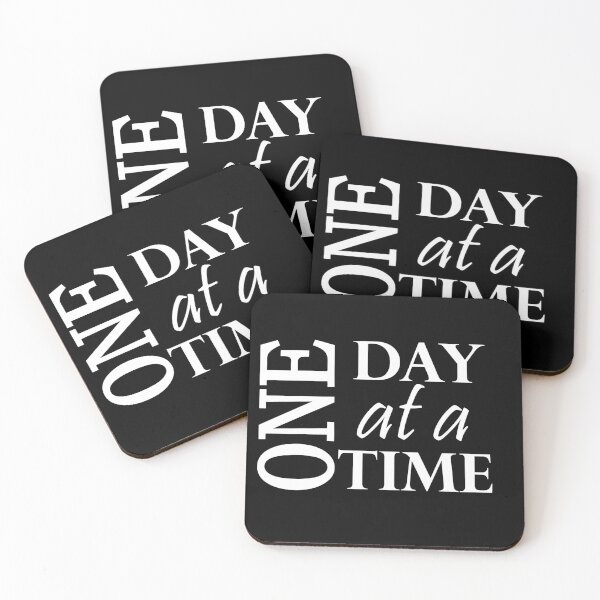 Item preview, One Day At A Time AA Slogan  designed and sold by Zen  Goat.