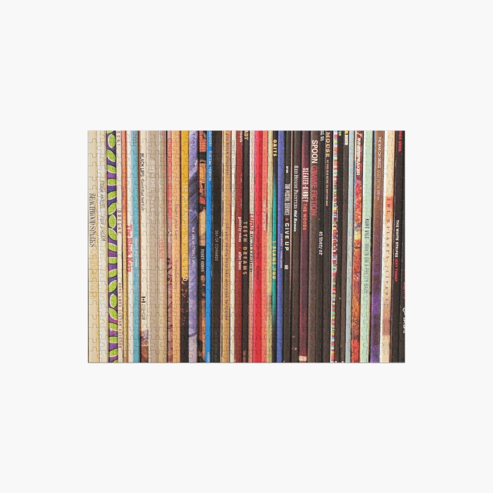 Indie Rock Vinyl Records | Jigsaw Puzzle