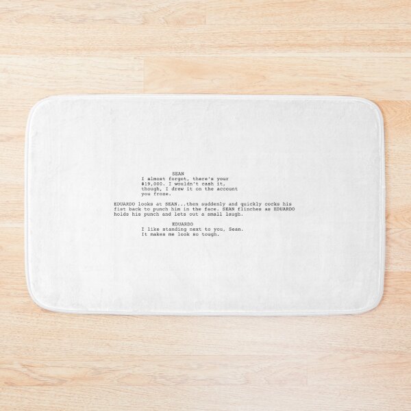 Item preview, Social Network Screenplay- David Fincher & Aaron Sorkin designed and sold by erinaceous.