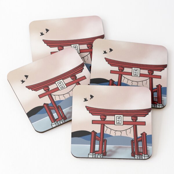 Item preview, Japanese Shrine Gate- Sunset designed and sold by latenightthoughts.