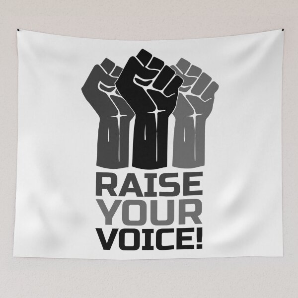 Item preview, Raise Your Voice 3 - in Black designed and sold by pASob-dESIGN.
