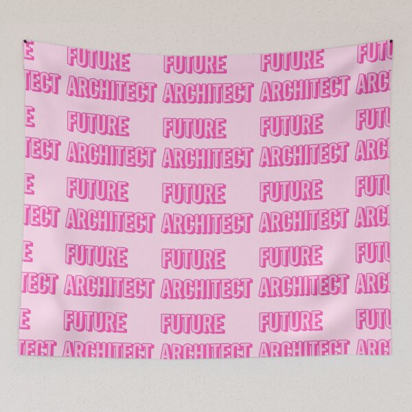 Item preview,  future architect - pink designed and sold by elizastreet.