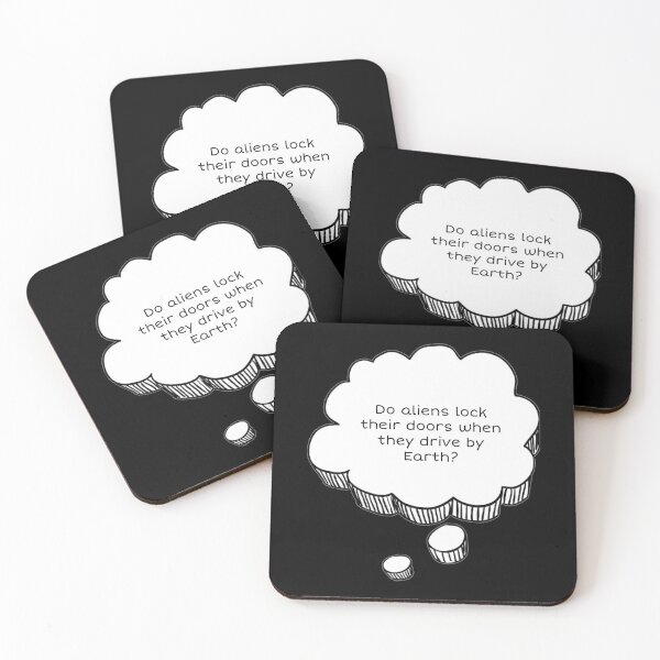 Item preview, Do aliens lock their doors when they drive by Earth? designed and sold by LifeAsGeneration Z.