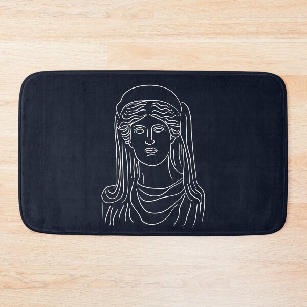 Item preview, Demeter Greek Statue Line Art designed and sold by iliketeas.