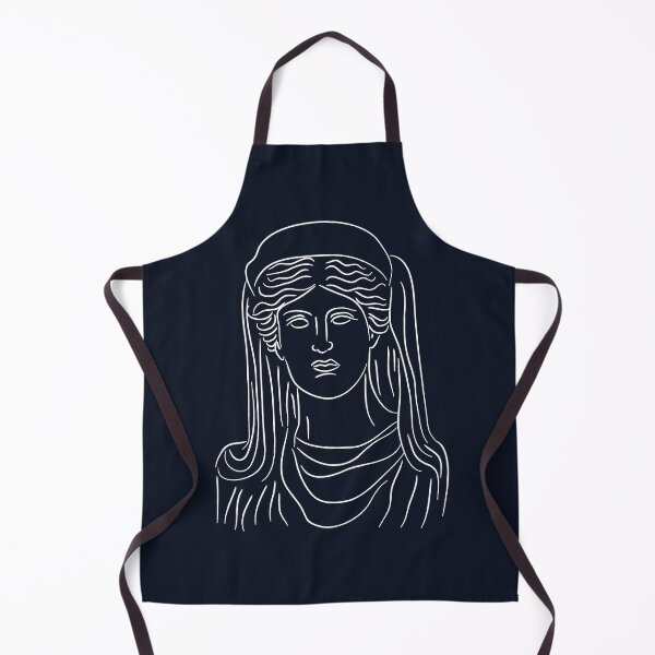 Item preview, Demeter Greek Statue Line Art designed and sold by iliketeas.