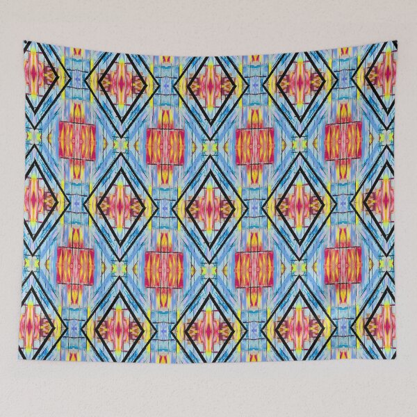 Item preview, Psychedelic square abstracto designed and sold by Adri Barnard.