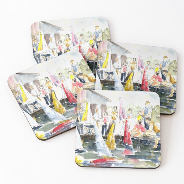 Item preview, Model yacht regatta designed and sold by Barbara Pommerenke.