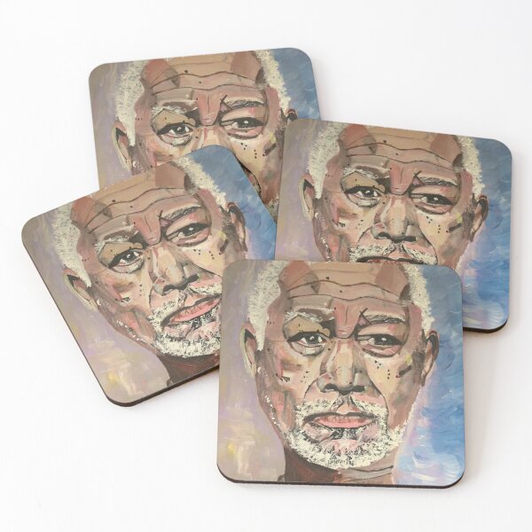 Item preview, Un retrato de Morgan Freeman designed and sold by Art With Impact – Statement Art & Apparel for Deep Thinkers.
