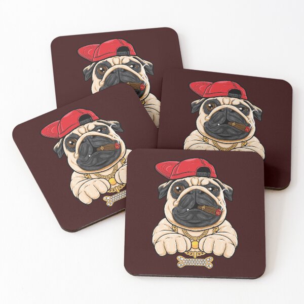 Item preview, Gangster Pug designed and sold by kalud-zoldyck.