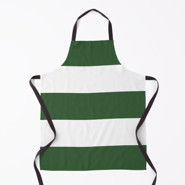 Item preview, Large PINE GREEN and WHITE Horizontal STRIPES designed and sold by RachelMacht.