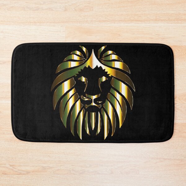 Item preview, Golden Lion On Black designed and sold by Designs By Creation.