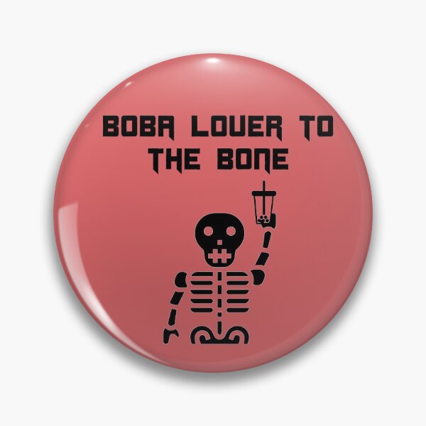 Item preview, Boba Lover to the Bone Funny Halloween designed and sold by Shujii.