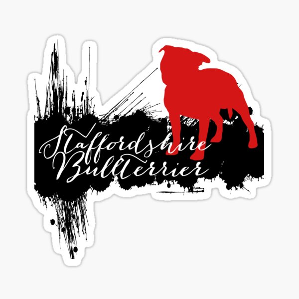 Staffordshire Bullterrier Sticker