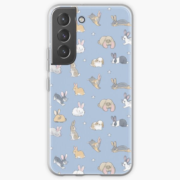 Abundance of buns - blue Samsung Galaxy Soft Case