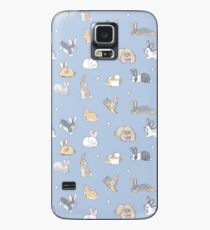 Fülle von Brötchen - blau Hülle & Klebefolie für Samsung Galaxy