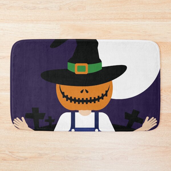 Item preview, 1980s Creepy Cartoon Halloween Jack-O-Lantern  designed and sold by IamTrending.
