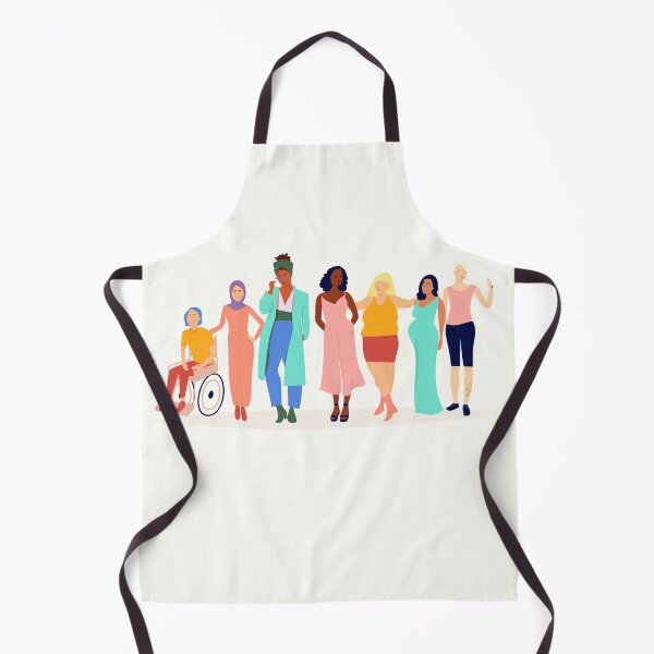 Item preview, Diverse colourful women from all walks rising up together, diversity unity, women empowerment, girl power, women's day. Fashionable body positive, LGBT, religion positive and acceptance, selflove designed and sold by ruepix.