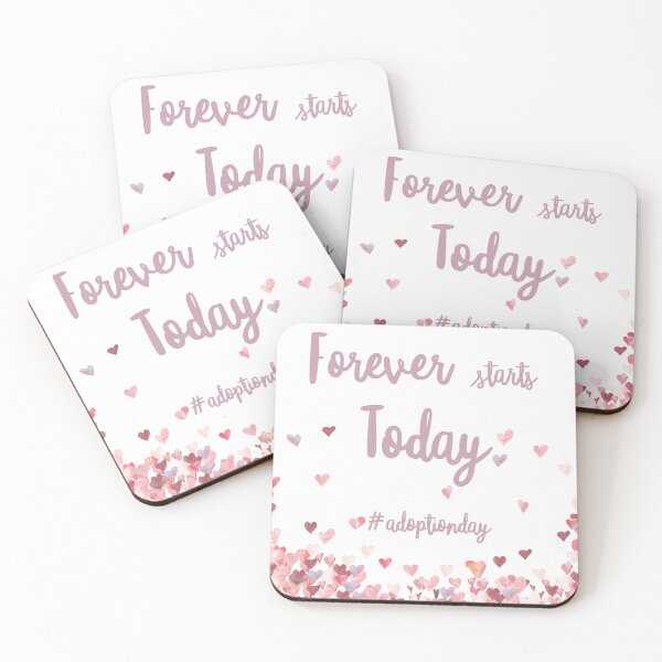 Item preview, Forever Starts Today #adoptionday - adoption shirt gift gotcha day foster care mom foster to adopt foster dad new baby child heaven sent sign adoption gift designed and sold by CJCTEES.
