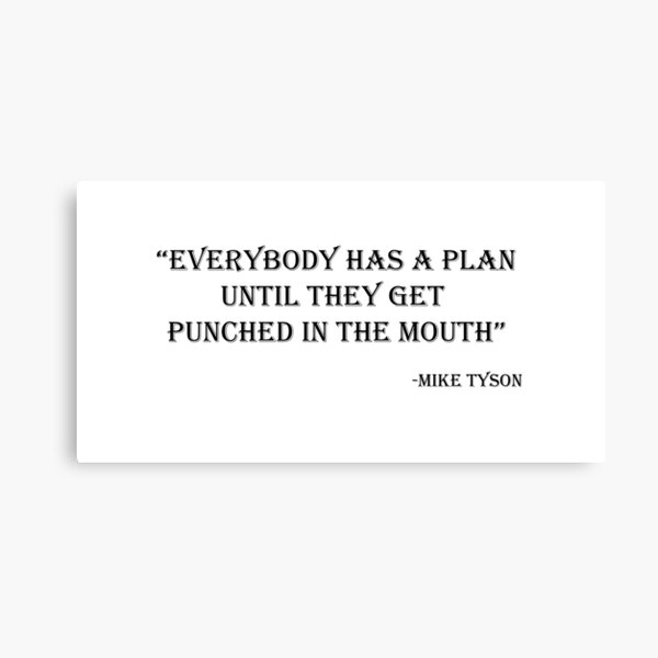 Mike Tyson Canvas Prints Redbubble