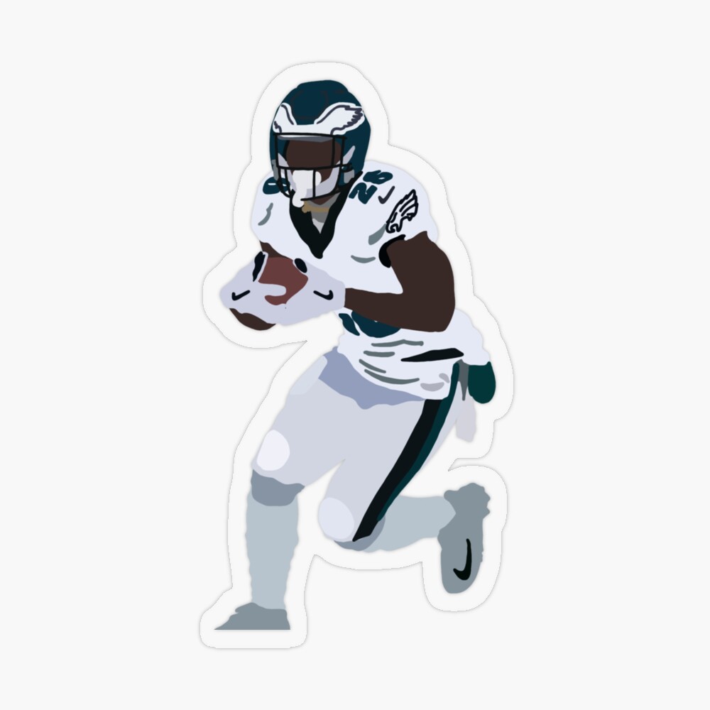 Jason Kelce Eagles Jersey Sticker for Sale by SmpleGphicFinds