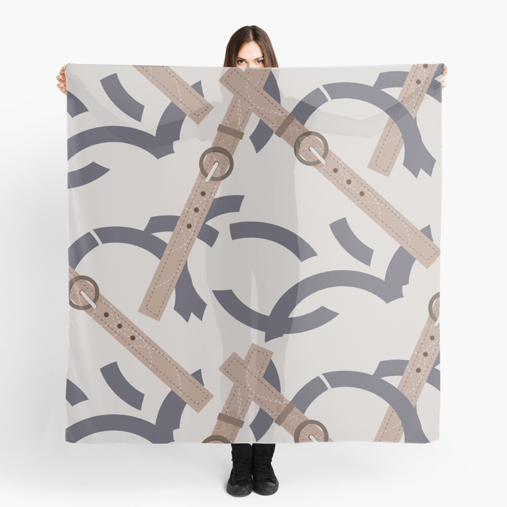 Belted Gallery Grey Scarf