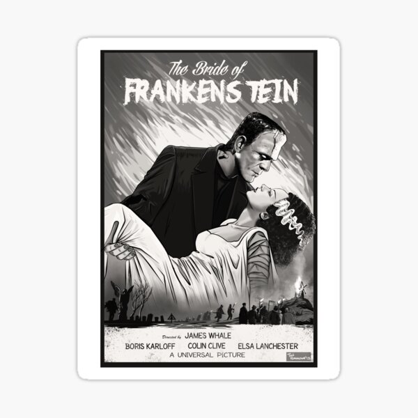 Bride of Frankenstein Sticker