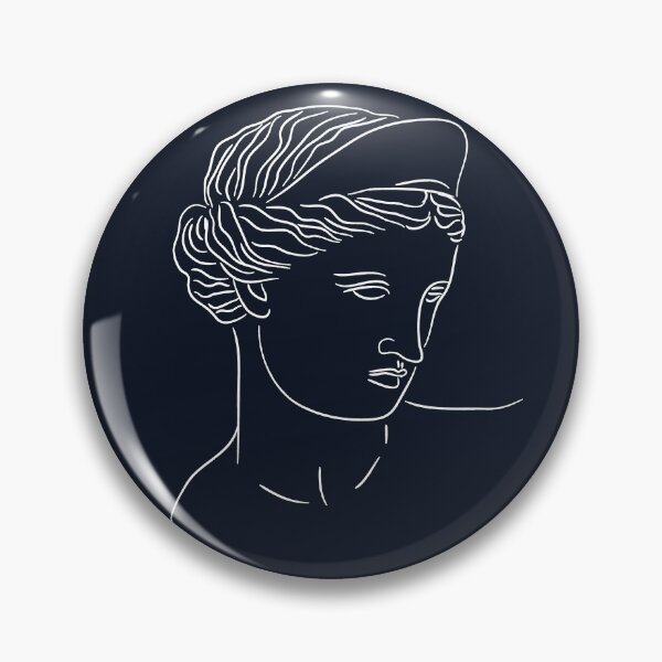 Item preview, Aphrodite Line art minimalist illustration designed and sold by iliketeas.