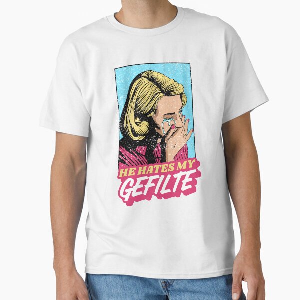 Item preview, He Hates My Gefilte! Jewish Humor designed and sold by JMMJudaica.