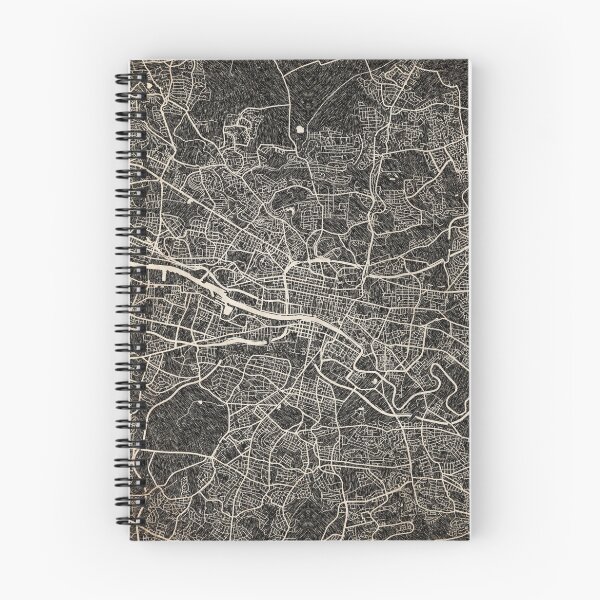 Item preview, Glasgow map ink lines 2 designed and sold by InkMaps.