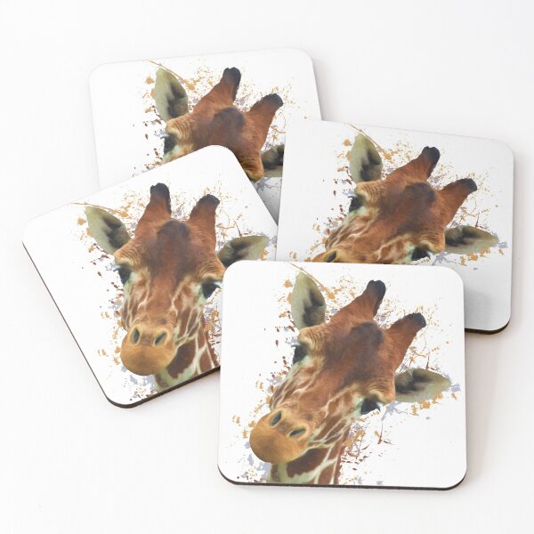 Item preview, giraffe watercolor animals nursery decor  designed and sold by DelzStudio.