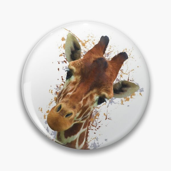 Item preview, giraffe watercolor animals nursery decor  designed and sold by DelzStudio.