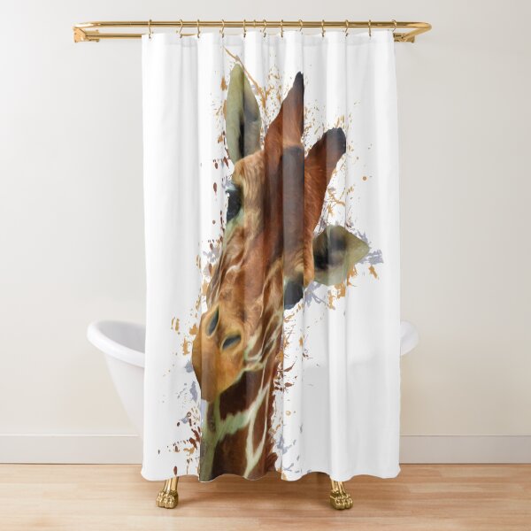 Item preview, giraffe watercolor animals nursery decor  designed and sold by DelzStudio.