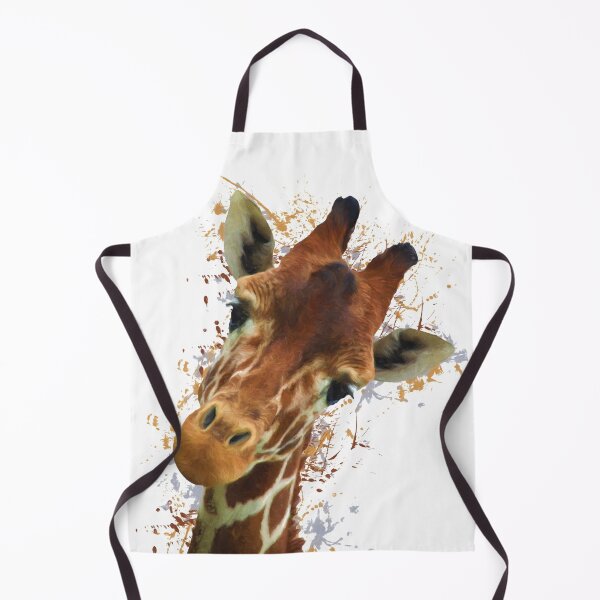 Item preview, giraffe watercolor animals nursery decor designed and sold by DelzStudio.