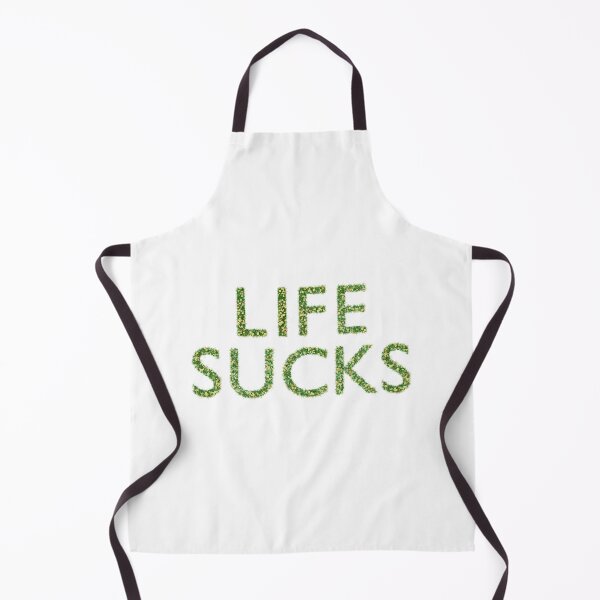 Item preview, "Life sucks" made out of spring flowers designed and sold by Eurozerozero.