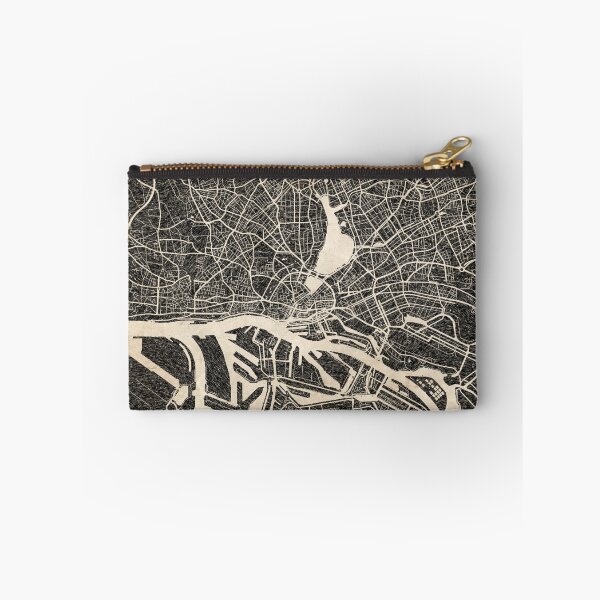 Item preview, Hamburg map ink lines designed and sold by InkMaps.
