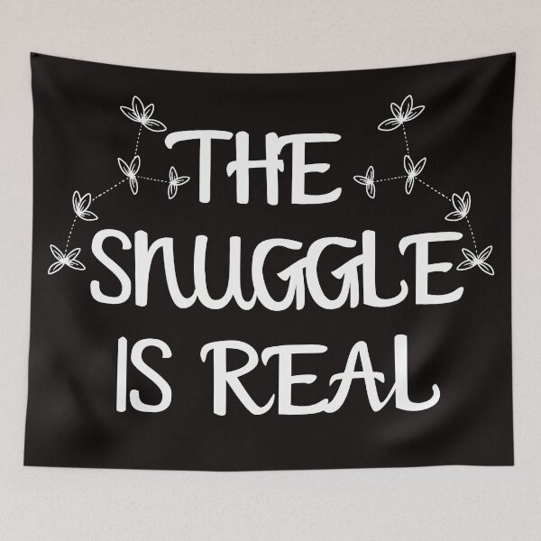 Item preview, The snuggle is real designed and sold by Joel Roque.
