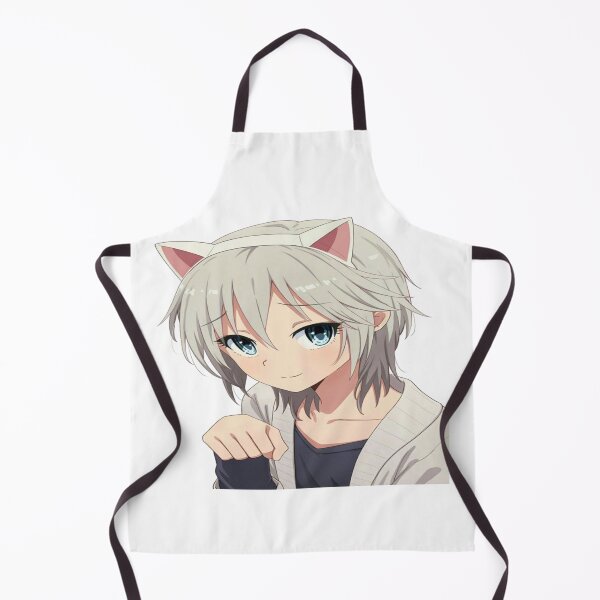 Item preview, Cute neko anime girl designed and sold by touchofdestiney.