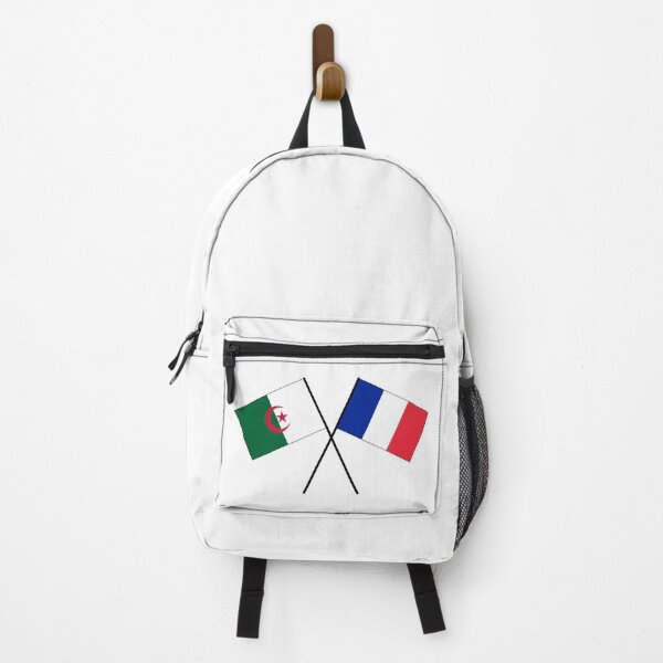 Item preview, French-Algerian friendship flag banner designed and sold by GeogDesigns.