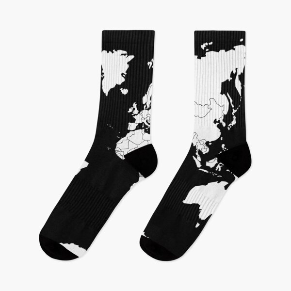 Item preview, World map-Black background designed and sold by Crazy-Jiraffe.