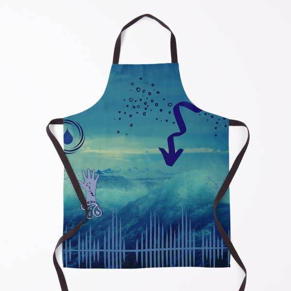 Item preview, Icy Sea Abstract Poster designed and sold by Swooncake Press.