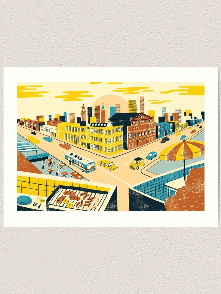 Alternate view of Buenos Aires Art Print